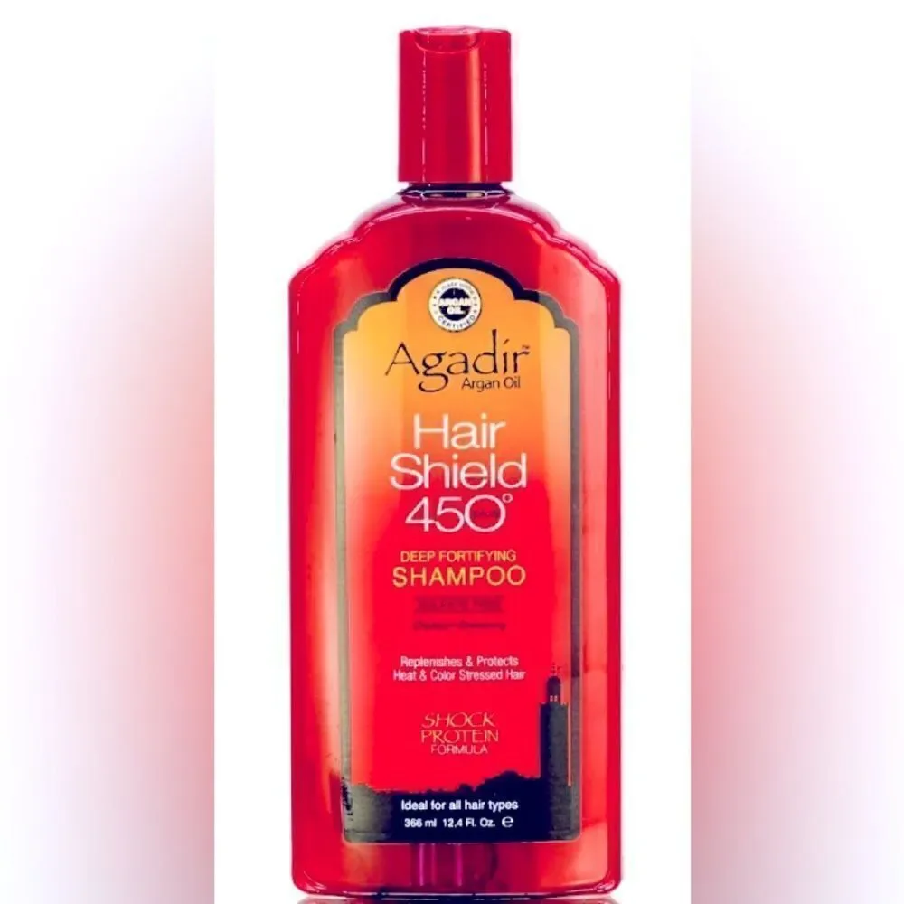🎉Argan Oil Hair Shield 450 Deep Fortifying Shampoo by Agadir for unisex-12.4oz